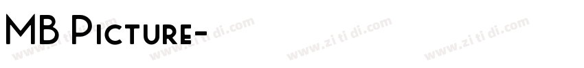MB Picture字体转换